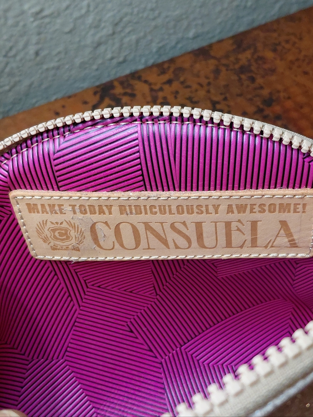 Consuela Violet Large Cosmetic Case - Picture 14 of 16